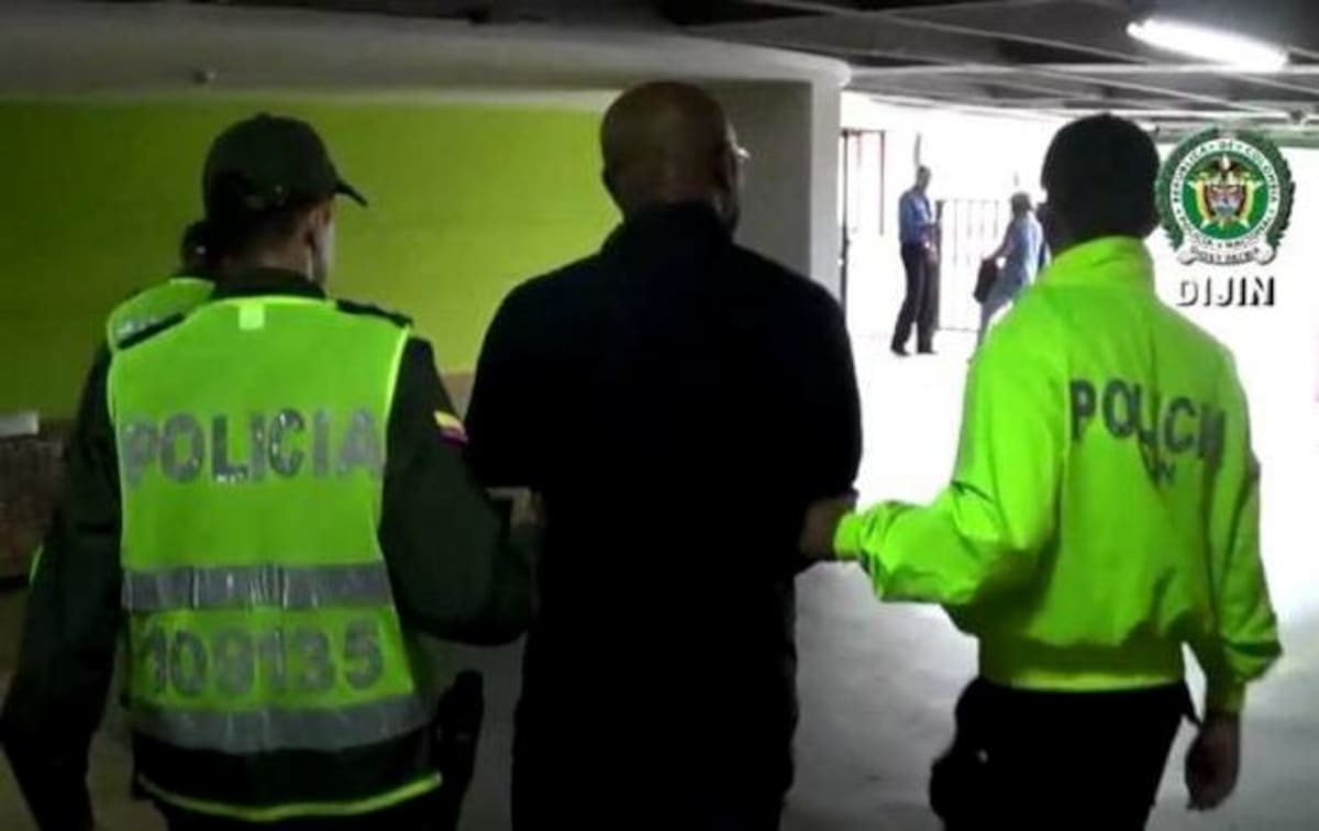 Samuai Chidi Prince Siachi, africano que enviaba cocaína de 'Urabeños' a Rusia, fue detenido en Colombia. Colprensa.