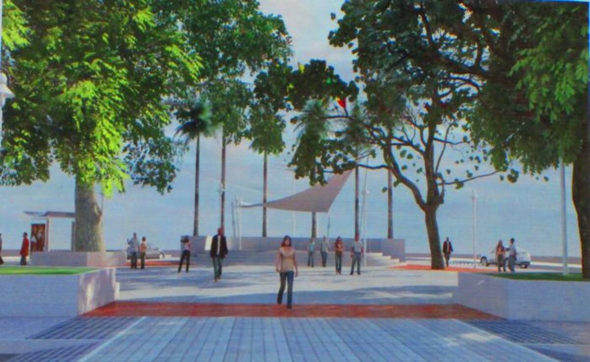 El Parque Lácides Segovia será una plaza o ágora, adecuada para desarrollar actividades culturales. CORTESÍA