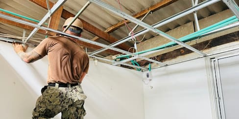 Misión humanitaria de EE.UU realizó obras en el CAP de La Candelaria