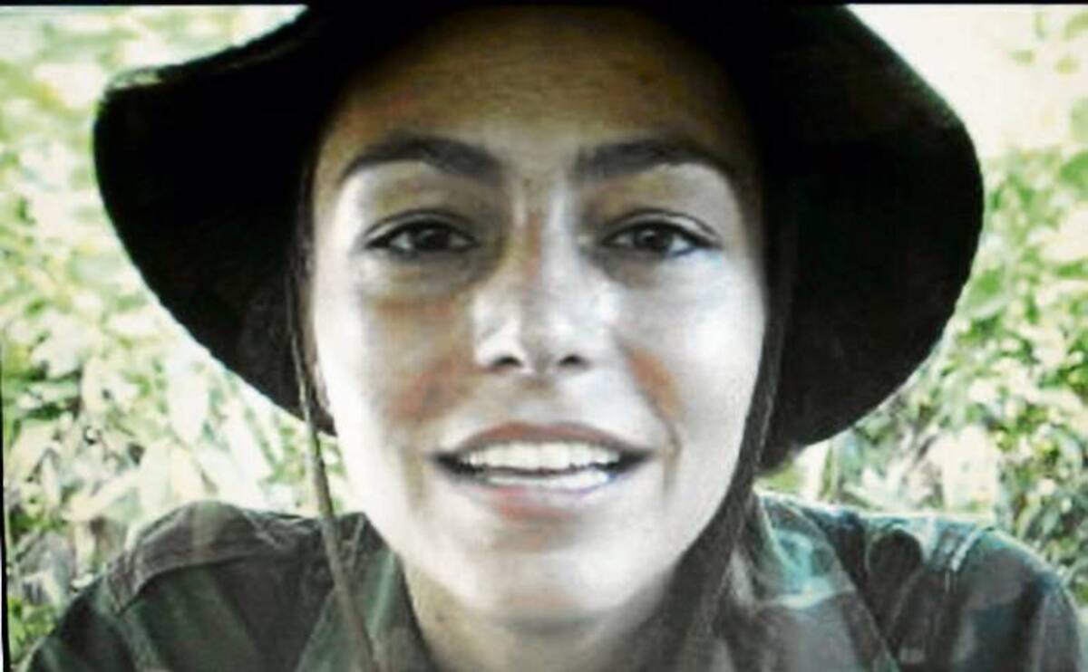 Tanja Nijmeijer, alias 'Alexandra Nariño'. AP