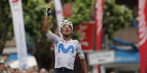 Nairo Quintana gana en Asturias y dedica su triunfo en un día de luto para el ciclismo colombiano