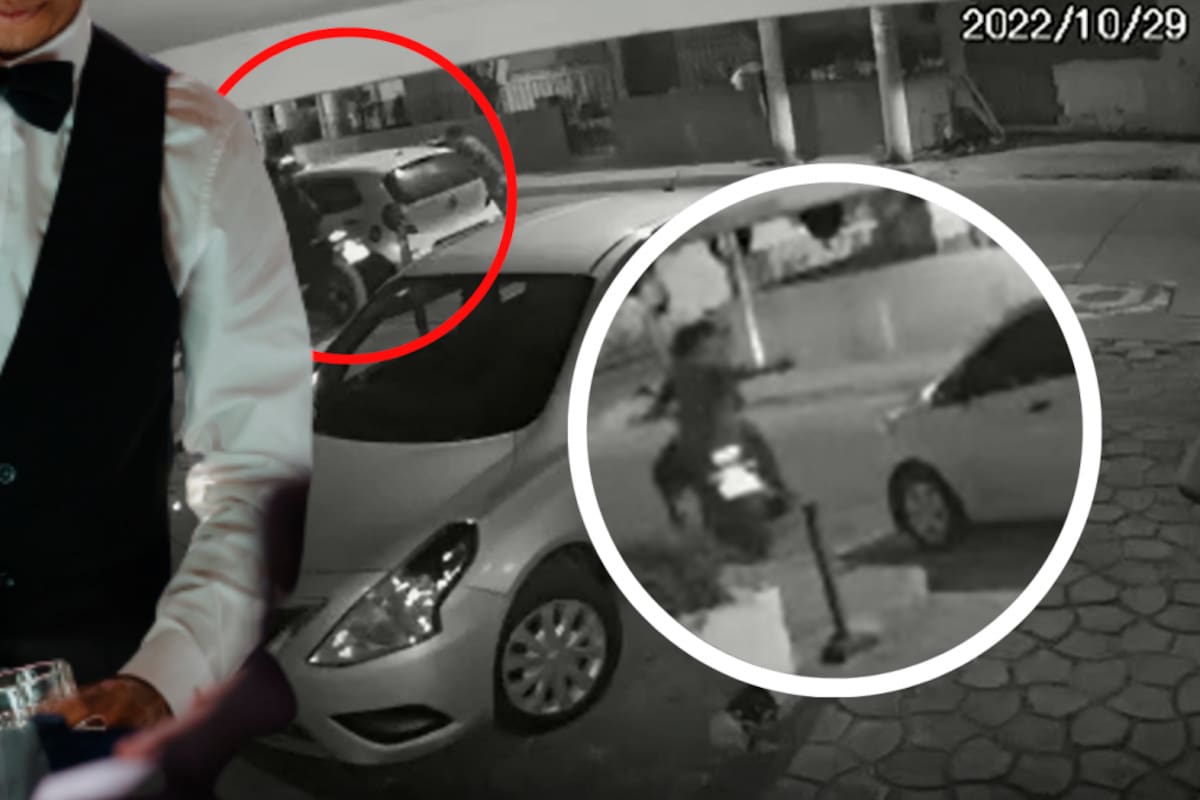 ¡Vestido de mesero! Echa escopolamina y roba reloj de $28 millones en Manga