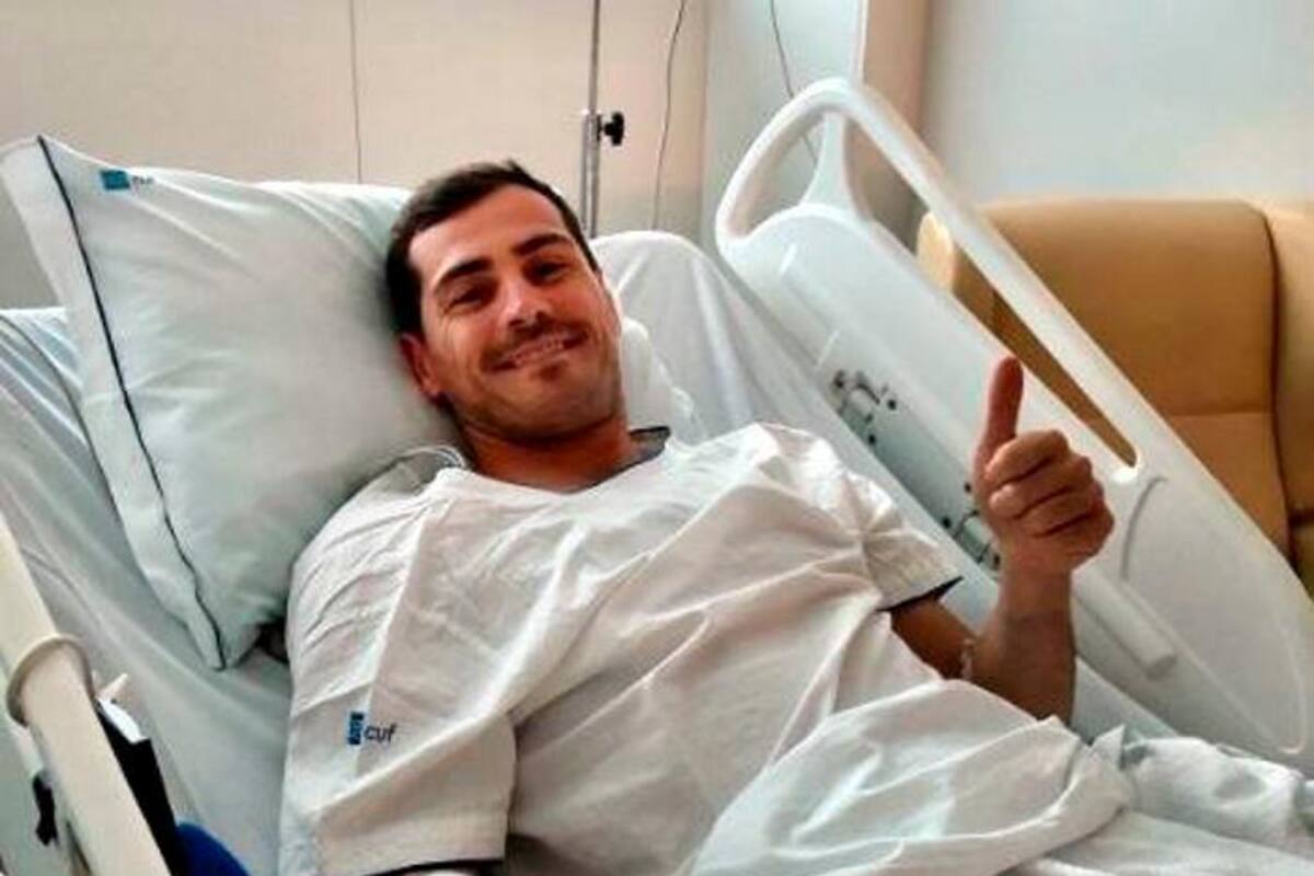 Casillas sale de la unidad de cuidados intensivos y evoluciona favorablemente