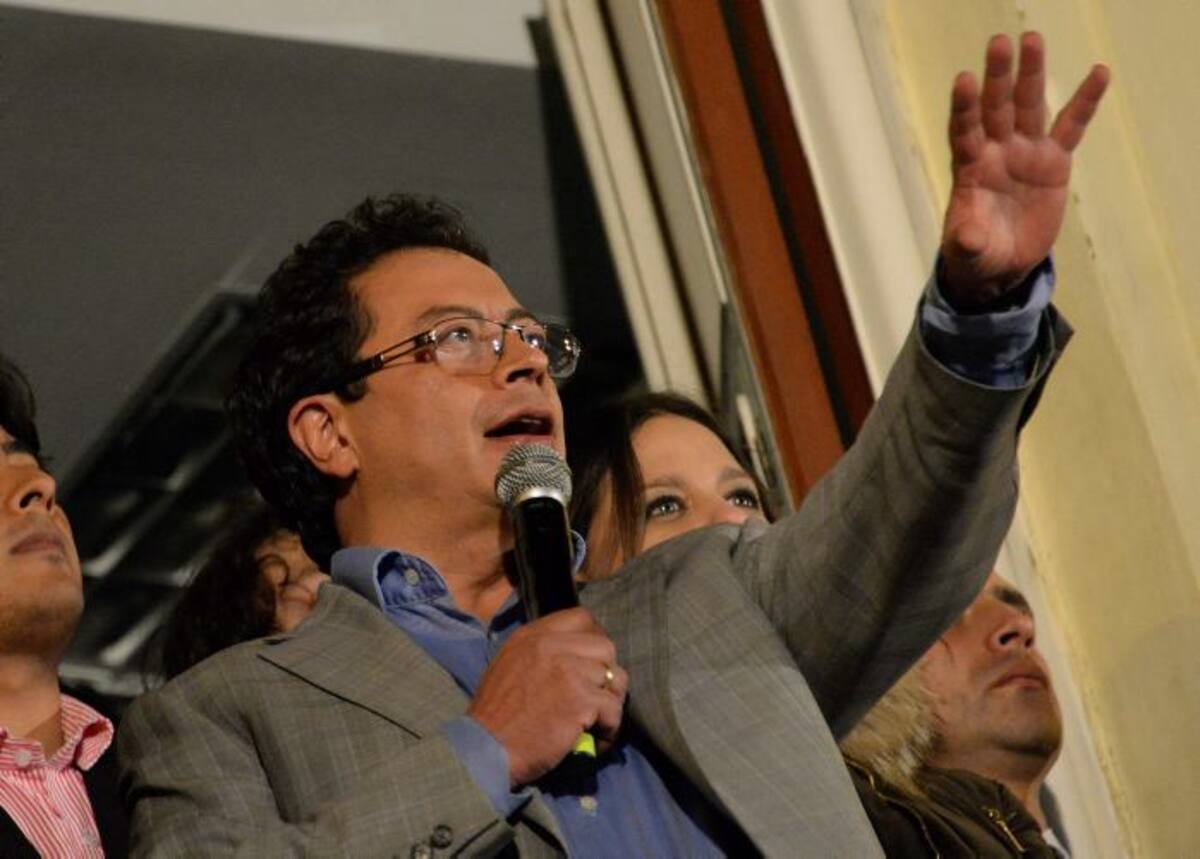 Gustavo Petro, alcalde de Bogotá. COLPRENSA