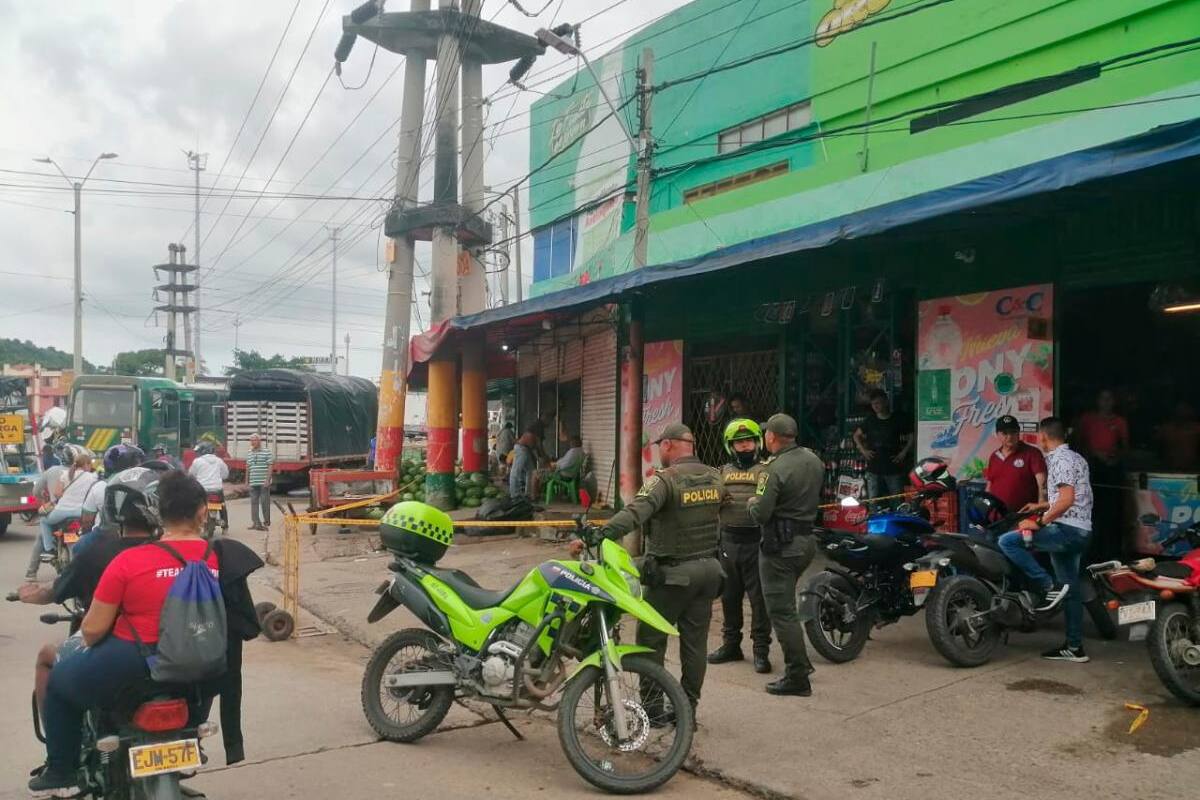 El prontuario del hombre baleado por sicarios en el Mercado de Bazurto