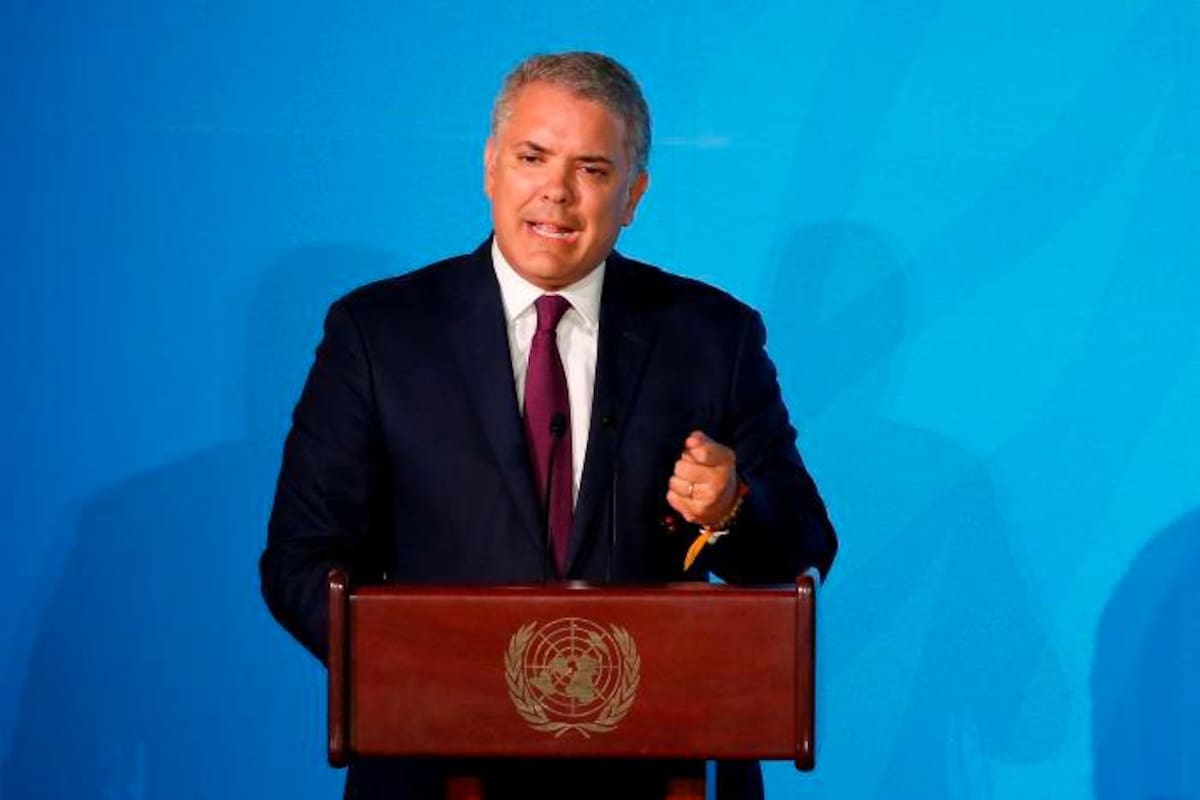 Duque entrega documento a ONU con pruebas de apoyo de Maduro al terrorismo