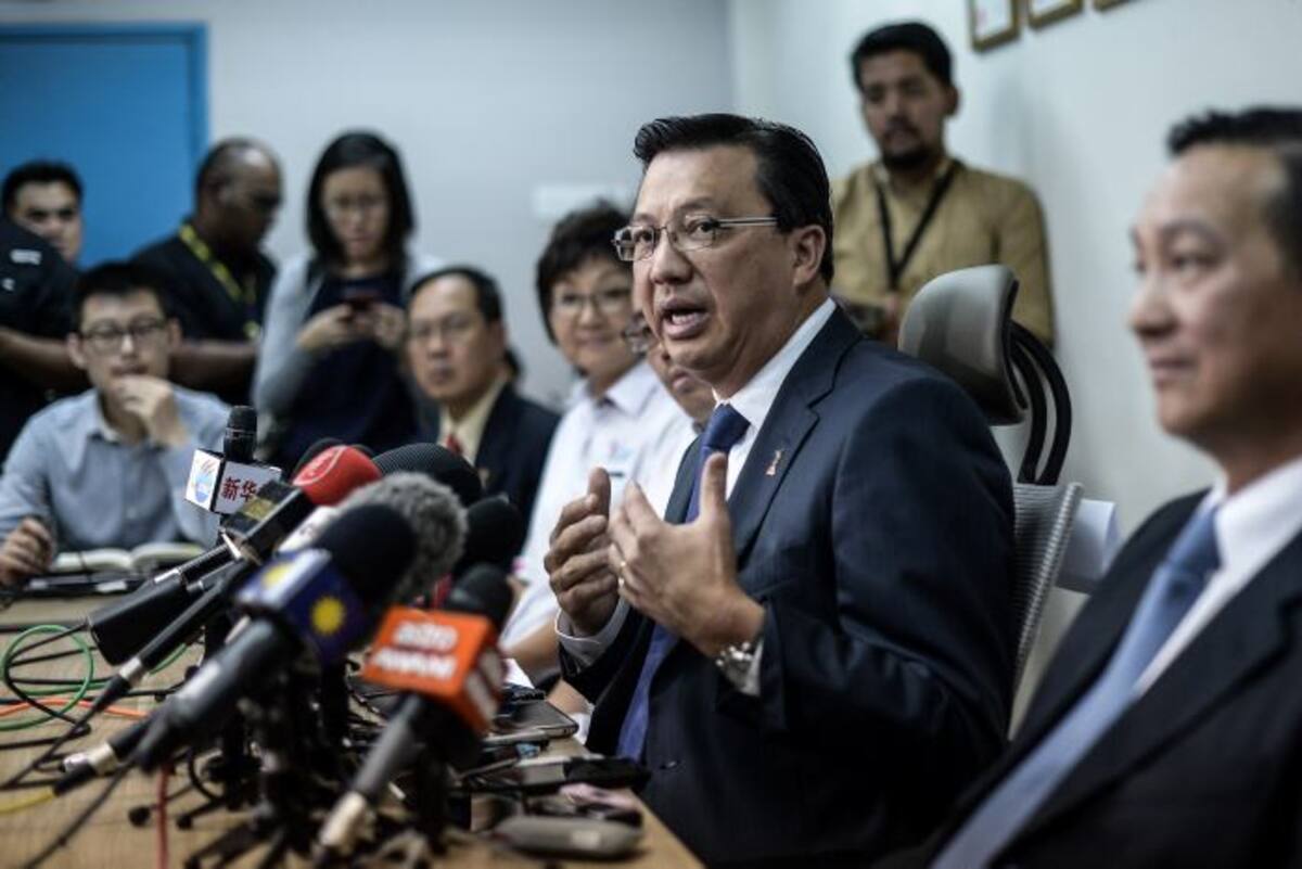 El ministro malasio de Transportes, Liow Tiong Lai. AFP MOHD RASFAN
