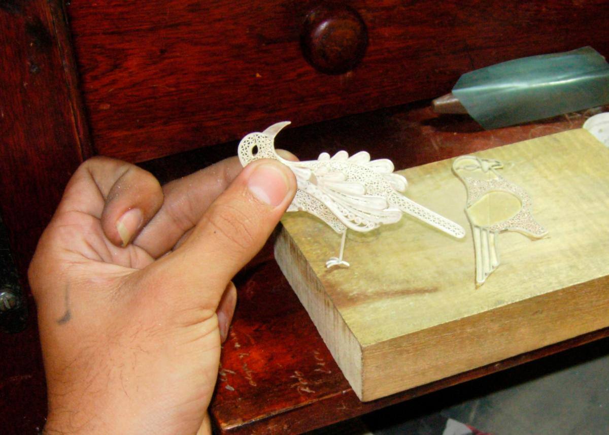 Las joyerías de Mompox son reconocidas por su filigrana. // HFA - EU.