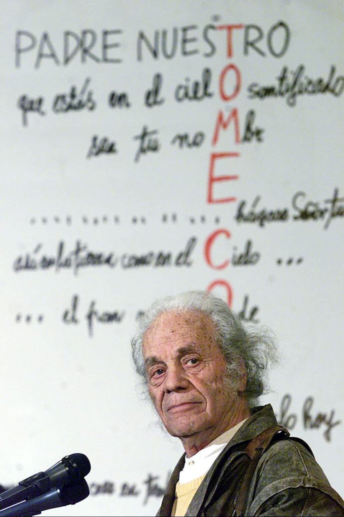 El poeta chileno Nicanor Parra. EFE MARIO RUIZ