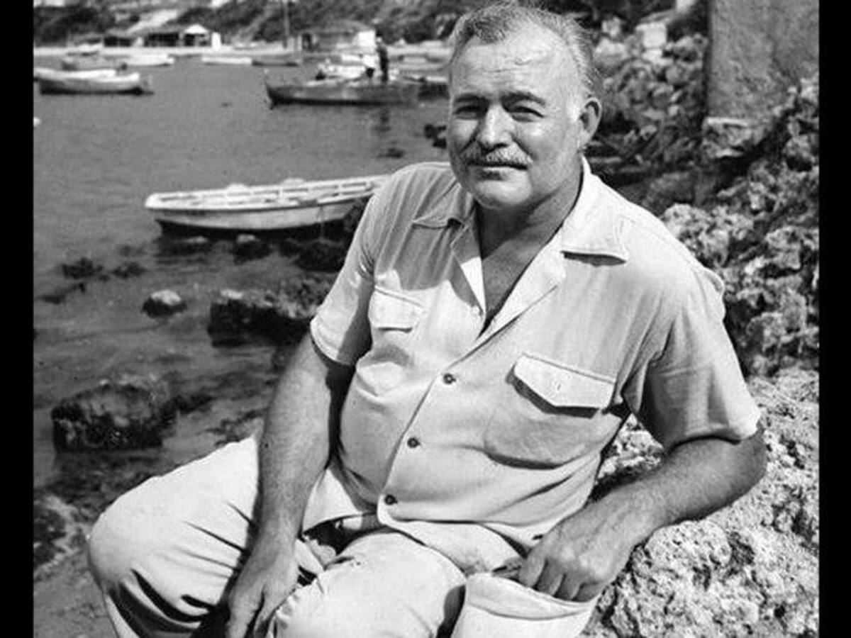 Ernest Hemingway, escribió dos cuentos en la década del cincuenta, que se publicarán en 2019 Getty Images