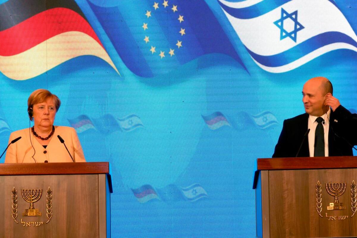 Angela Merkel reitera apoyo a Israel en su gira de despedida