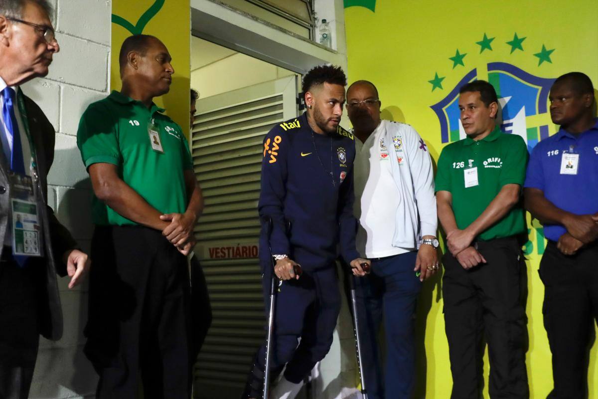 Siete malos momentos de Neymar en este 2019