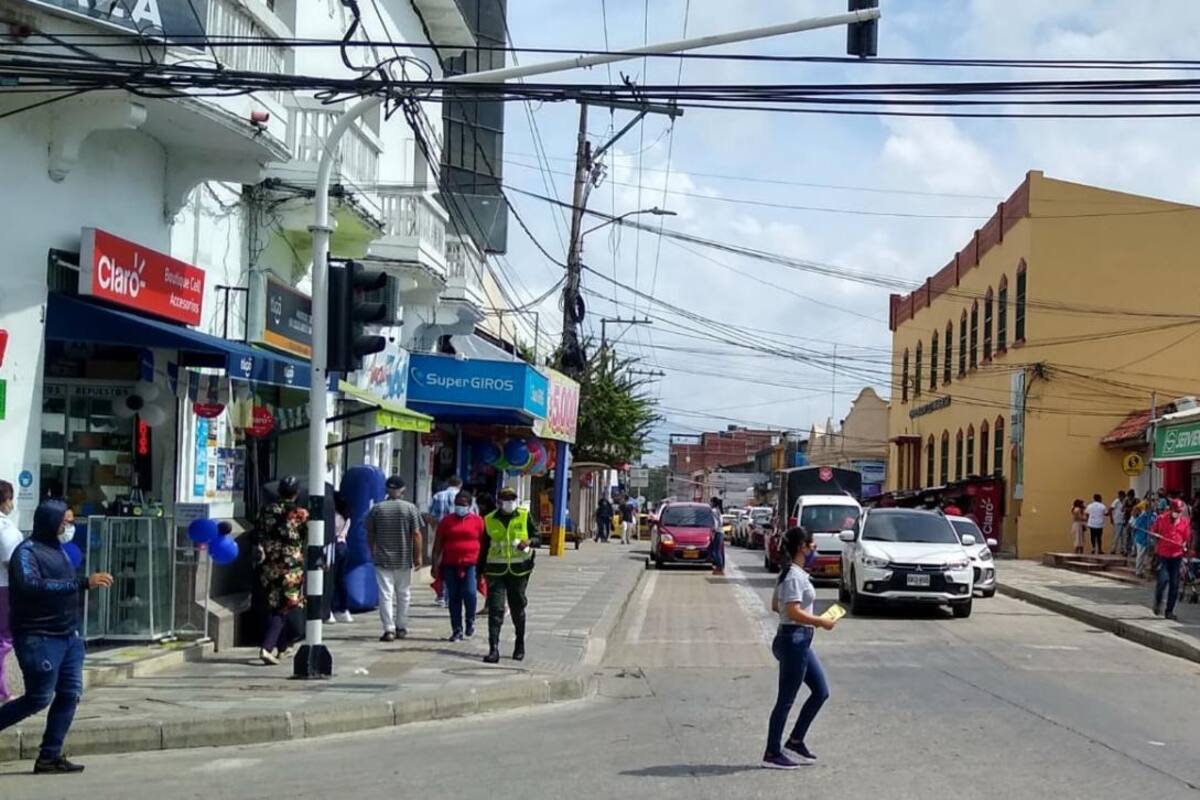 En Sincelejo habrá mayor presencia de la fuerza pública en sector comercial
