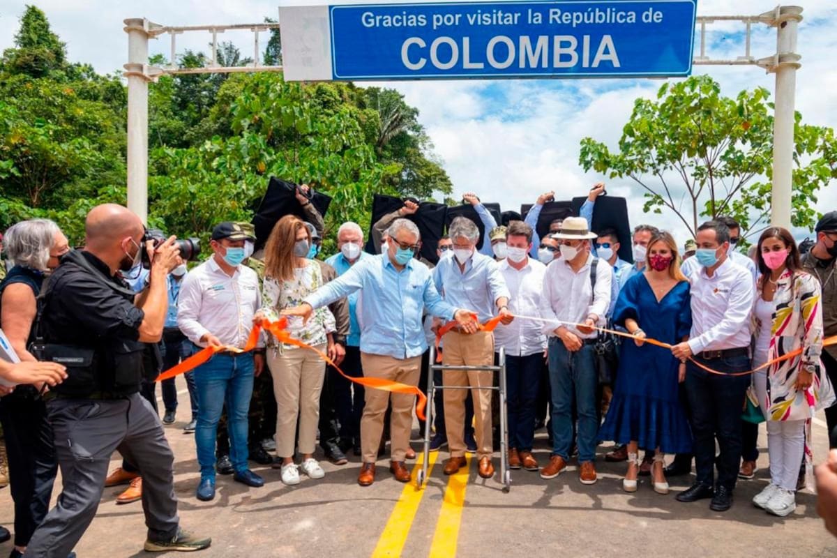 Presidente Duque y su similar de Ecuador presentan el eje binacional Espirella-Mataje
