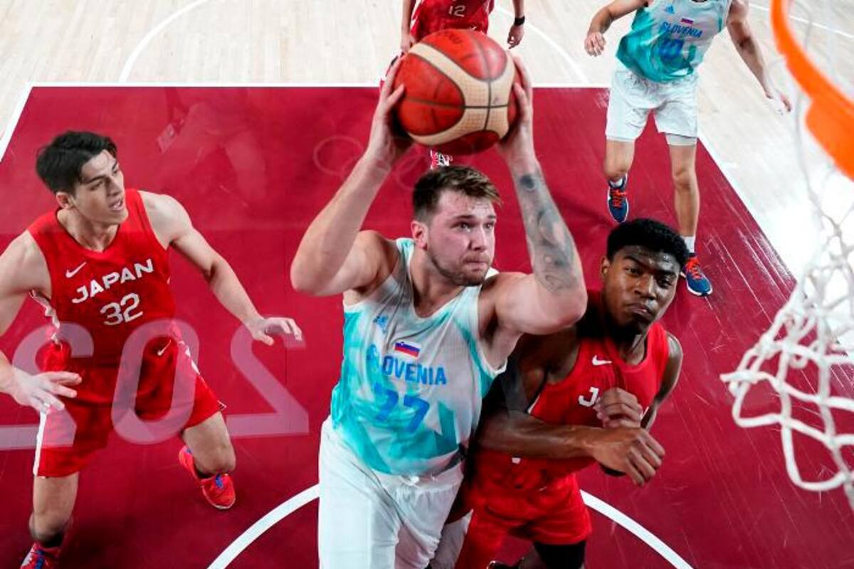 Doncic cumple ante Japón y amenaza a España