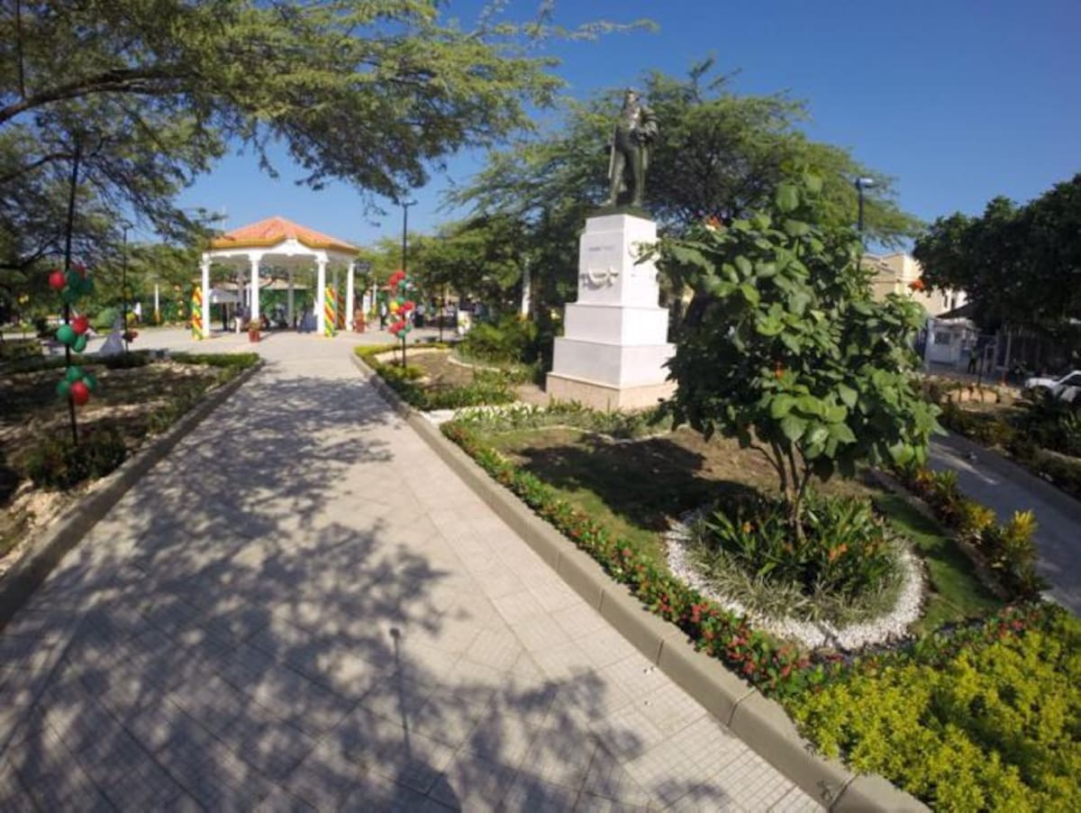 Este es el nuevo aspecto del Parque de Los Leones. CORTESÍA