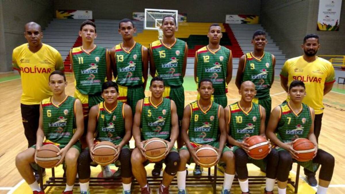 Selección Bolívar de Baloncesto, categoría sub-17. Cortesía
