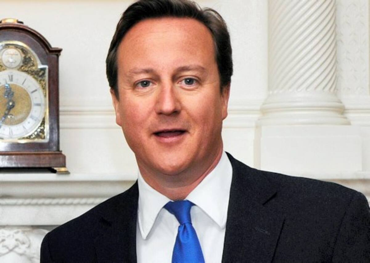 David Cameron, primer ministro británico. ARCHIVO