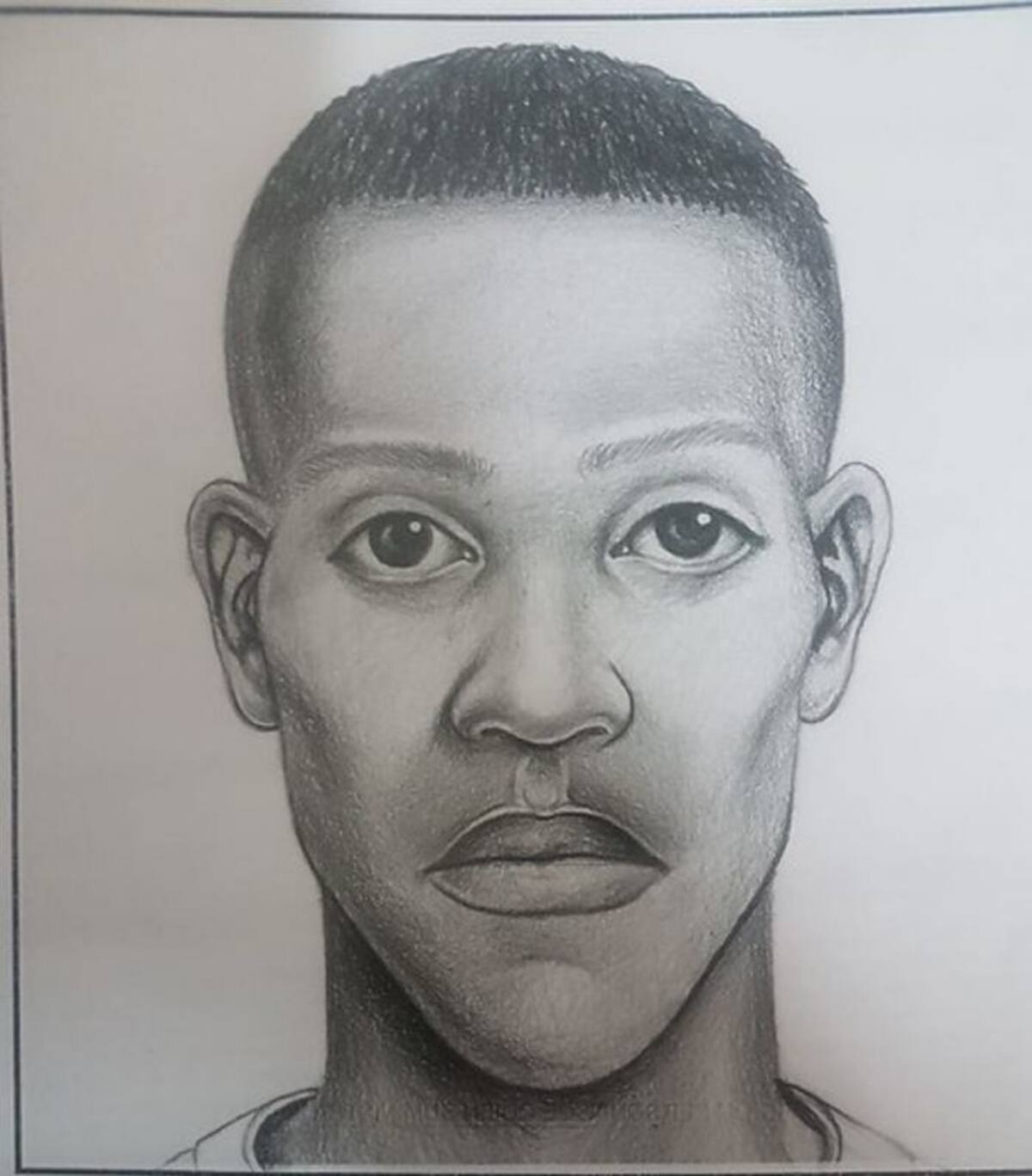 Retrato hablado del presunto asesino de Alejandro Peñaranda. COLPRENSA