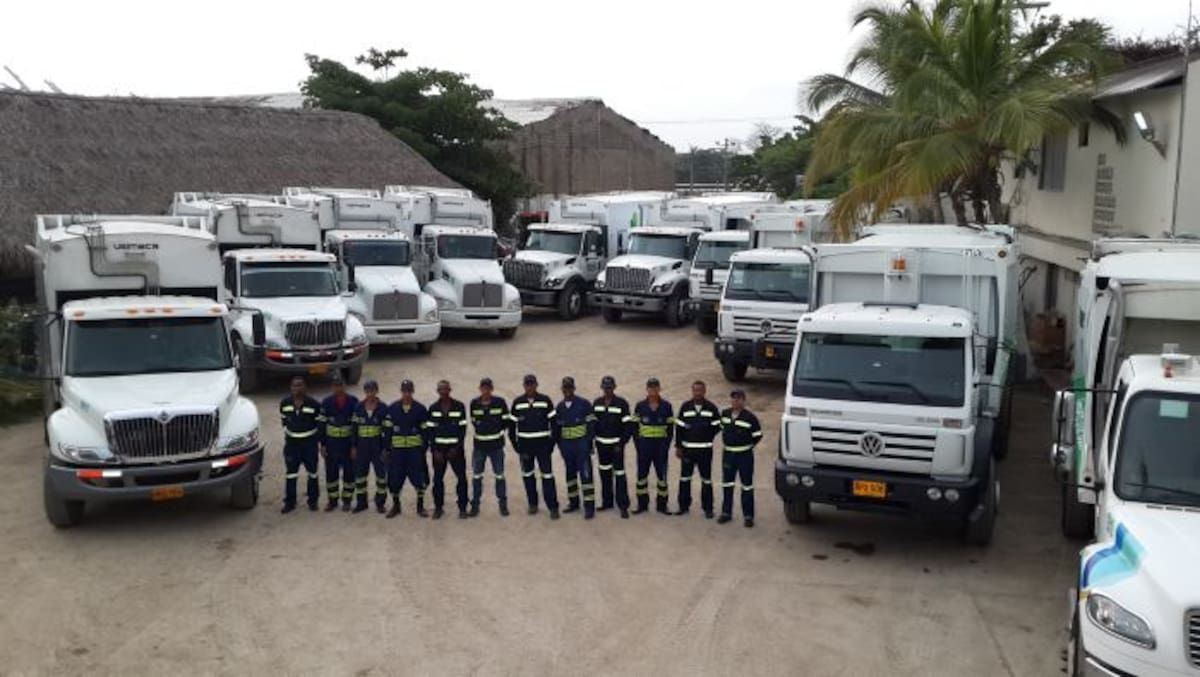Para mejorar la prestación del servicio de recolección de basuras, Aseo Urbano de la Costa renovó su flota de camiones. Cortesía