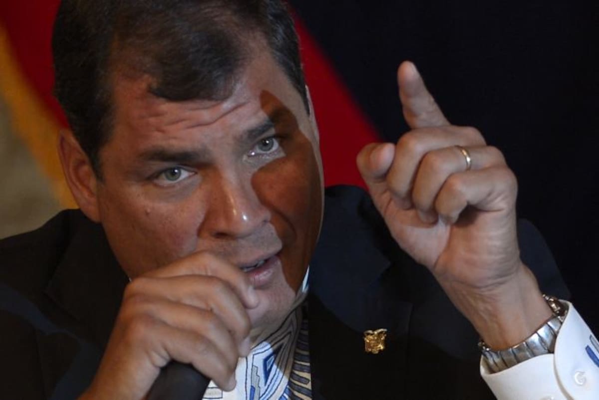 Rafael Correa, presidente de Ecuador AFP