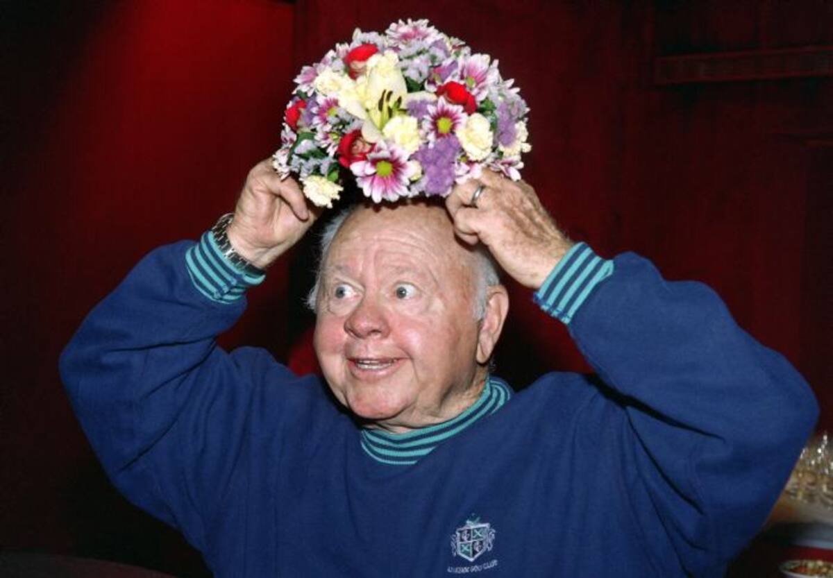 Mickey Rooney. AFP PATRICK HERTZOG