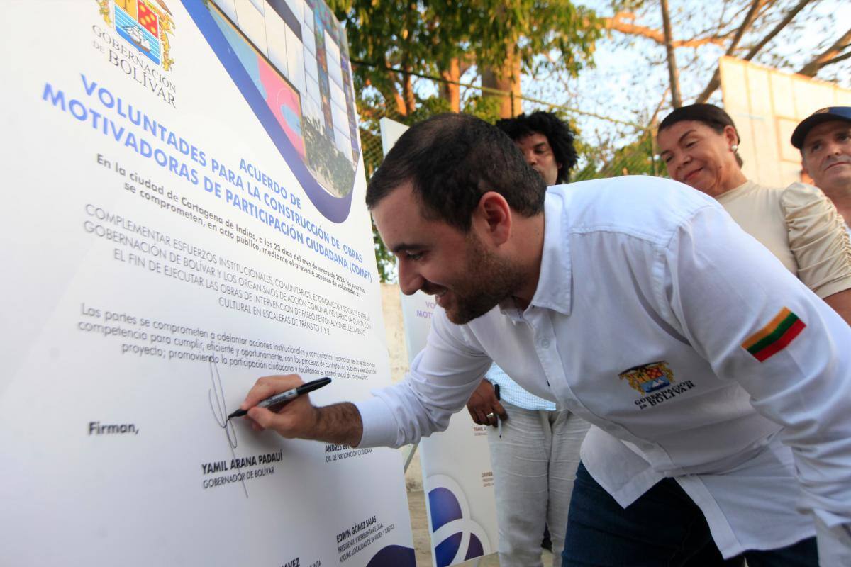 Gobernador firma Acuerdo de Voluntades con líderes de La Quinta y Delicias