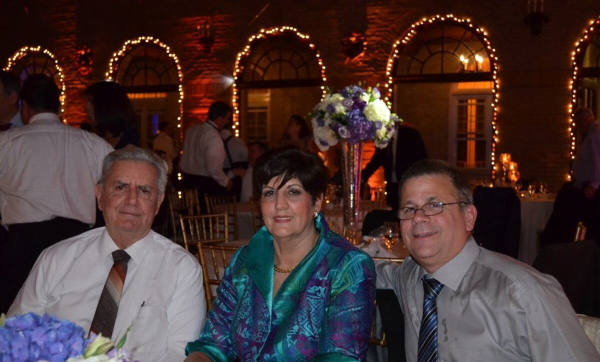 Roberto Gómez Lecompte, Beatriz Gómez de Riveros y Herbert Eckardt.