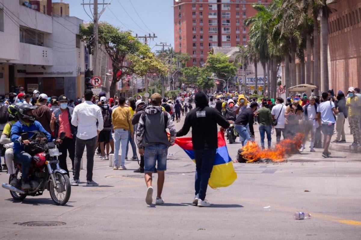 Protestas en Barranquilla han dejado tres heridos