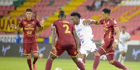 Tolima golpeó primero y tomó ventaja ante Pasto en los playoffs
