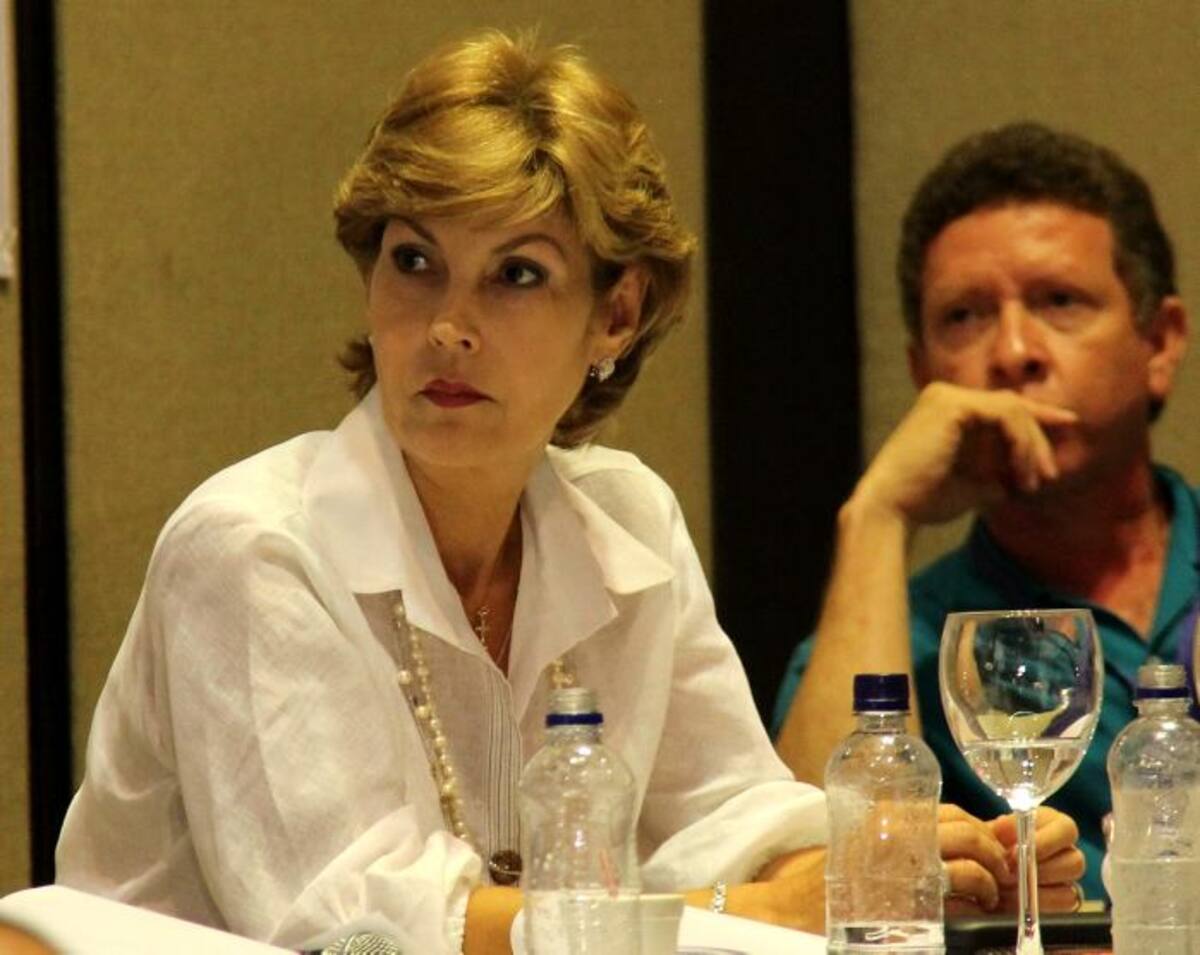 Piedad Zuccardi de García, exsenadora. Archivo.