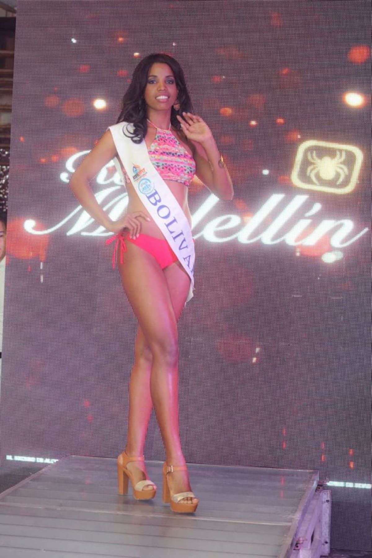 María Alexsandra Mercado Herrera, Señorita Bolívar, ganó como Miss Elegancia y Mejor Amiga. CORTESÍA.