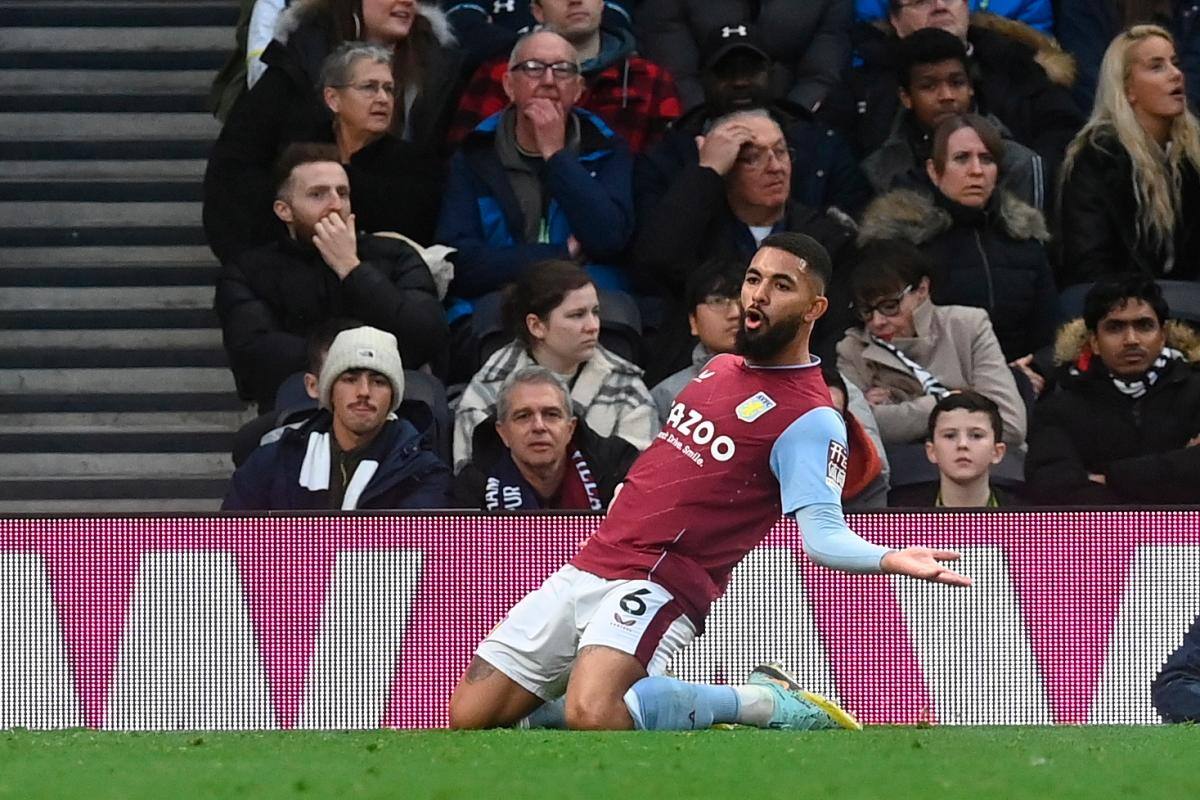 Sin Davinson Sánchez, Tottenham cayó frente Aston Villa