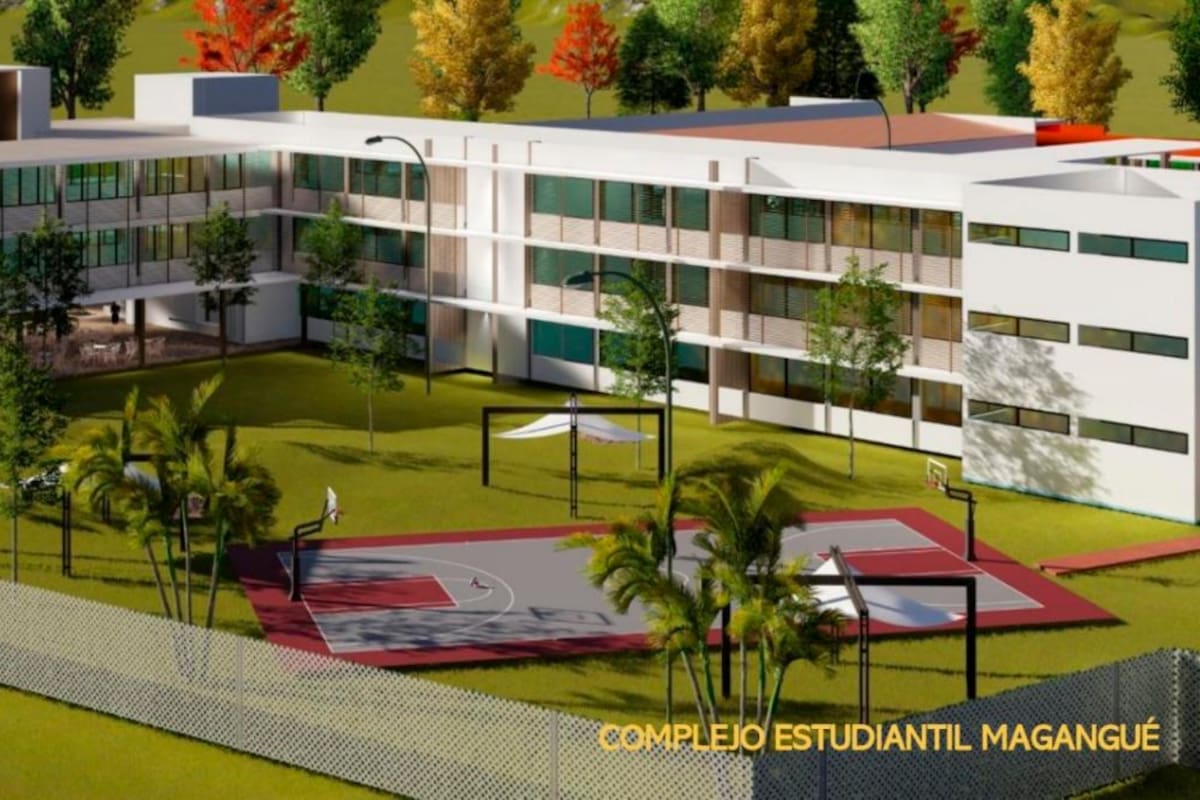 Avanzan las obras de construcción de sede del Sena en Magangué