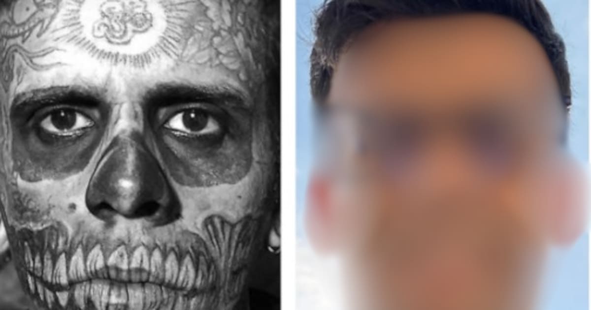 Brazil's most tattooed man no longer has tattoos on his face: here's how he looks