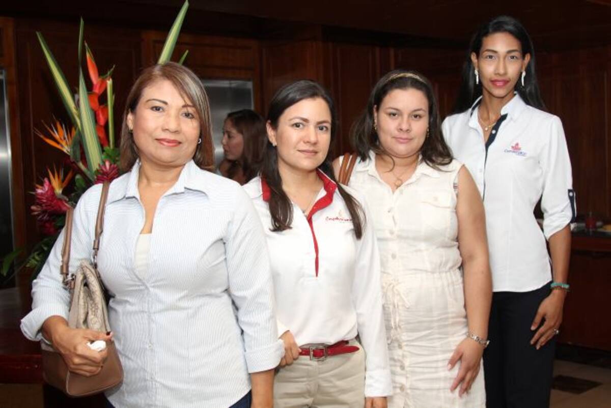 Catalina Gómez, Angélica Gómez, Alejandra Canizales y Melissa Saravia. KAILLINE GIRALDO - EL UNIVERSAL