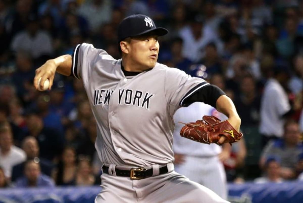 Masahiro Tanaka perdió la noche del martes su primer juego en Grandes Ligas. AP