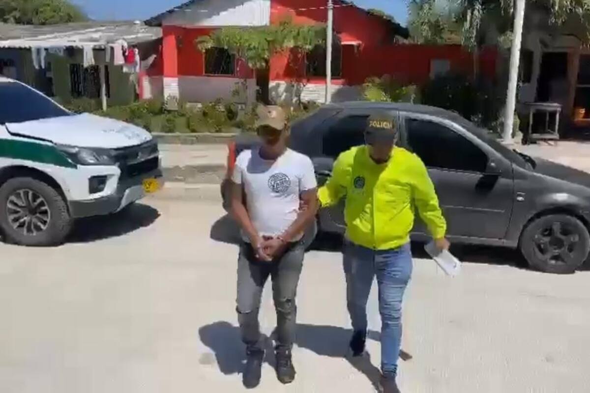 Capturan a ‘Ardillo’, presunto cabecilla del ‘Clan del Golfo’ en el Atlántico