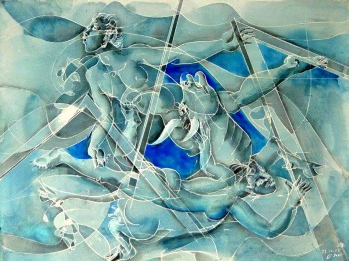 Hans Erni, una de sus obras. Cortesía