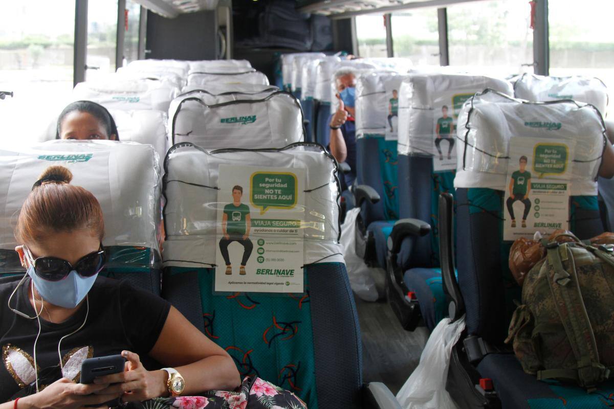 Despachos en Terminal de Transporte, a media marcha