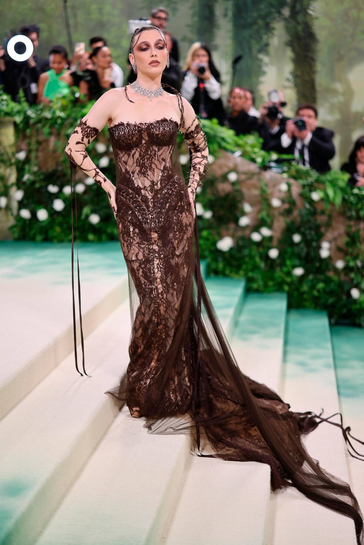 Emma Chamberlain en la Met Gala. //Foto: EFE.