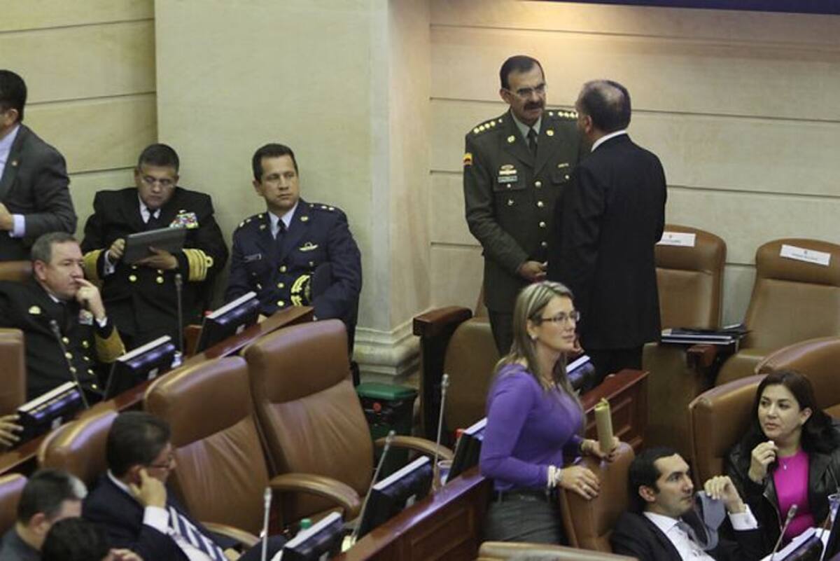 Plenaria de Cámara sobre fuero militar.