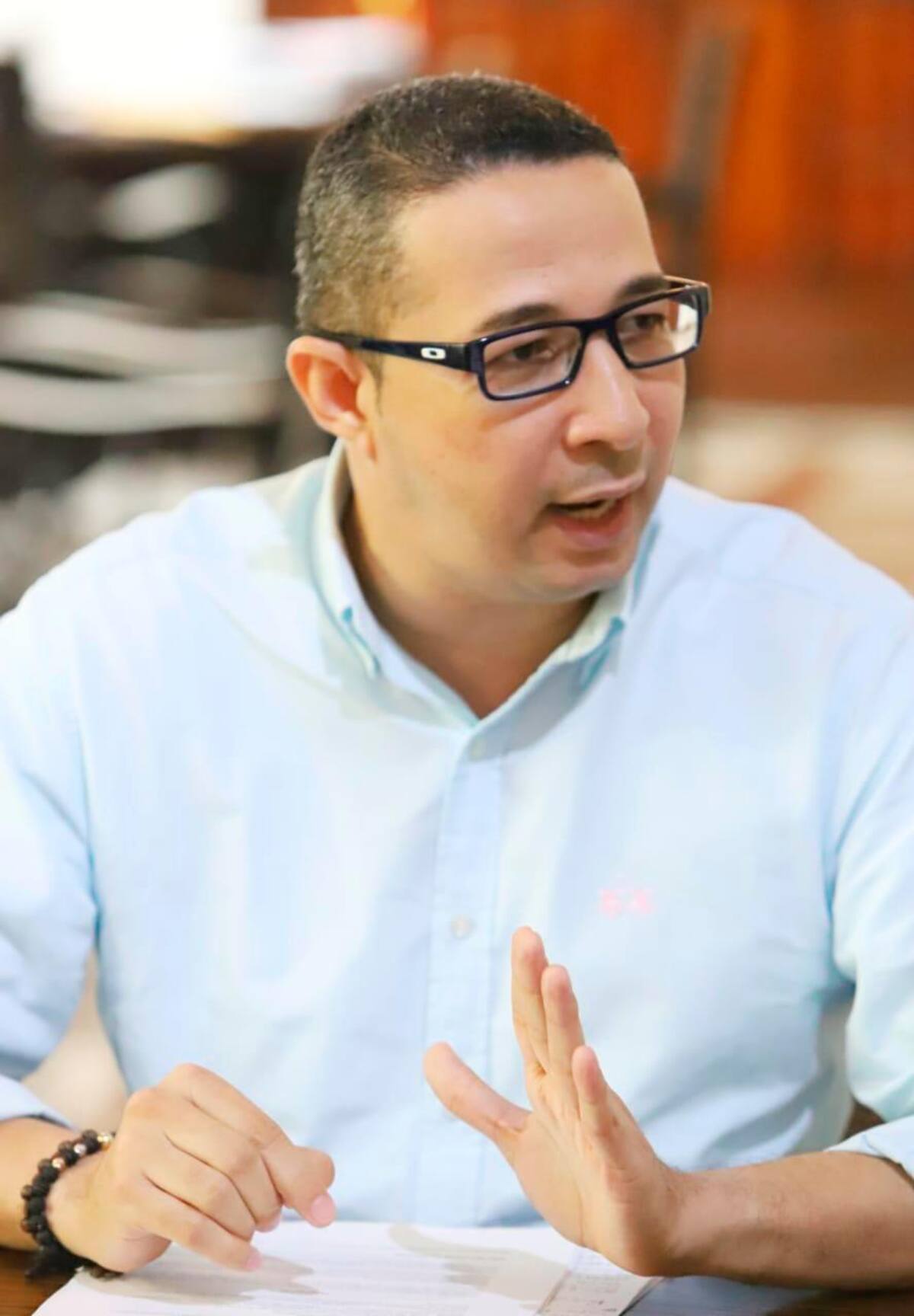 Aroldo Coneo, alcalde de la Localidad 3. //Cortesía