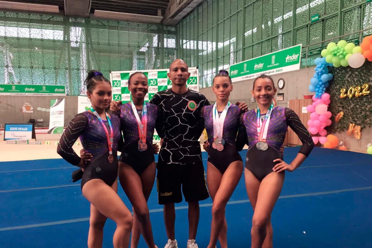 Gimnasia de Bolívar se luce en Medellín