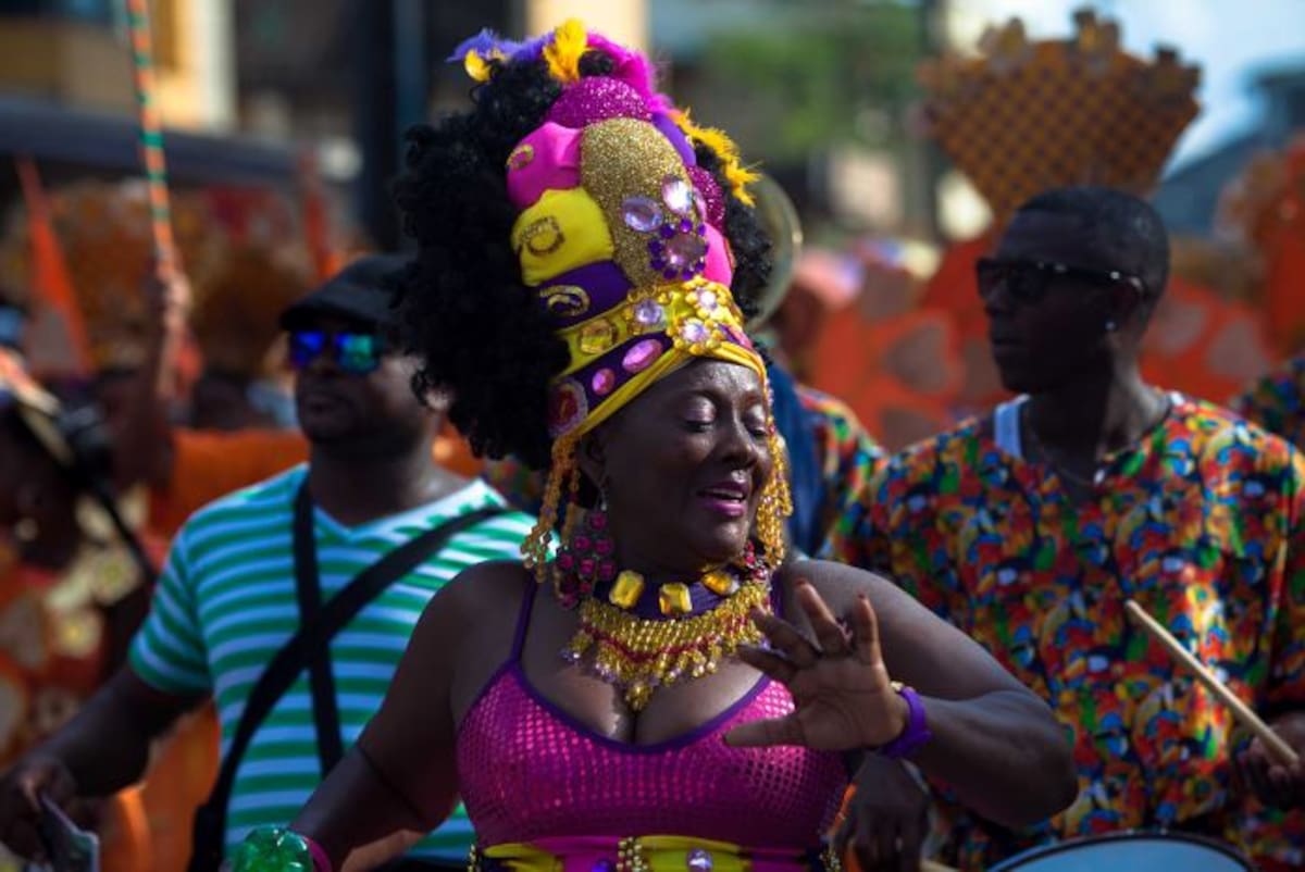 La majestuosidad de los disfraces nada tiene que envidiarle a los carnavales más famosos del mundo. FOTO: CORTESÍA