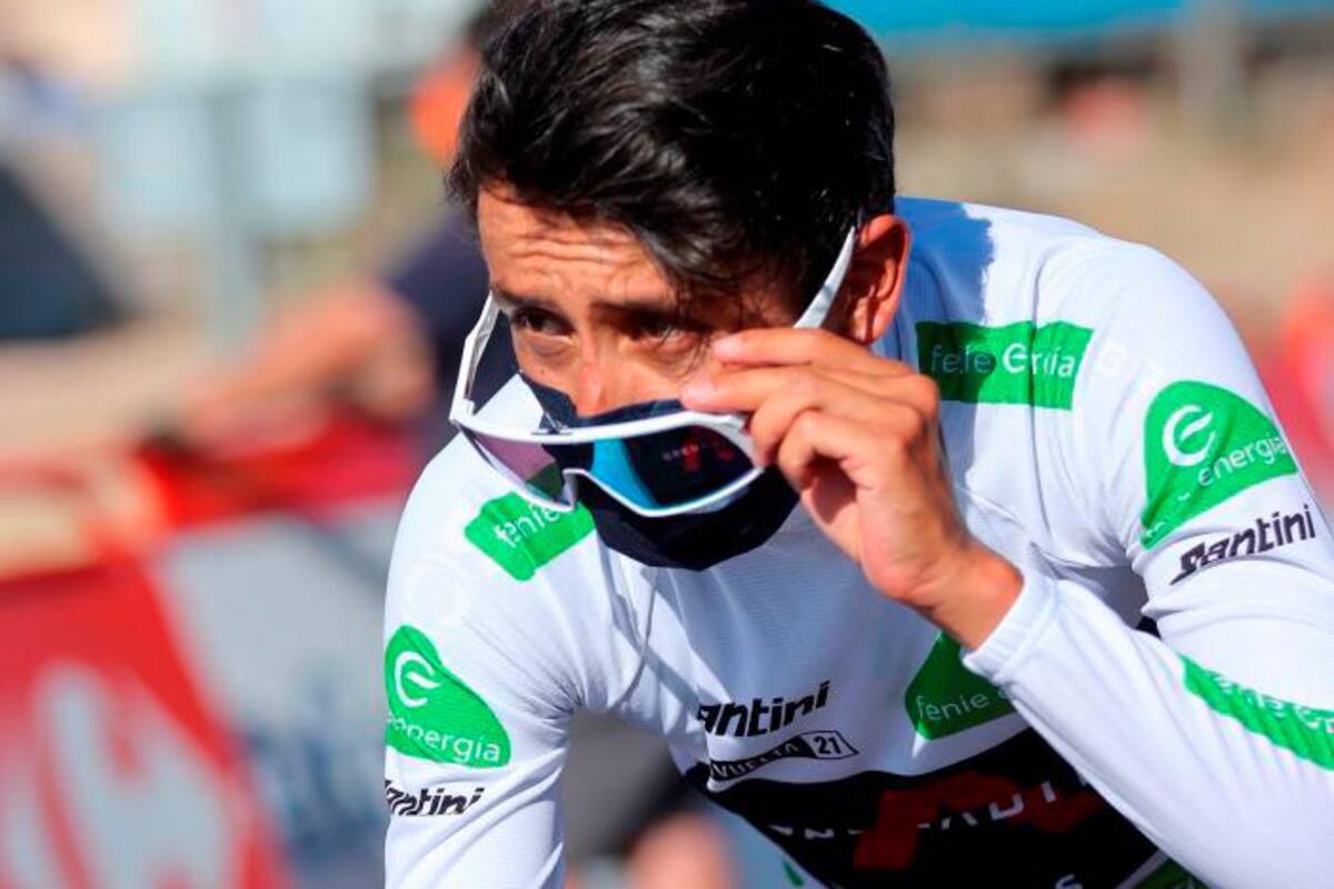 Egan Bernal sufrió un duro accidente mientras se entrenaba en Colombia