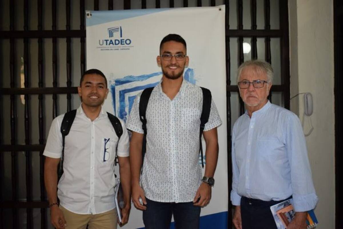 Jairo Ballesteros, Leonel Salazar y Álvaro Barrera. Foto: Cortesía