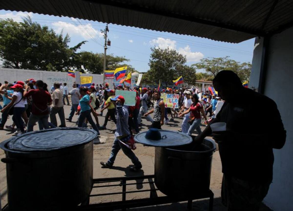 Continúan las protestas y marchas en Venezuela. AP Fernando Llano