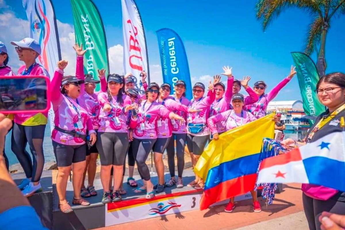 Dragon Boat Colombia y un evento de lucha contra el cáncer de mama