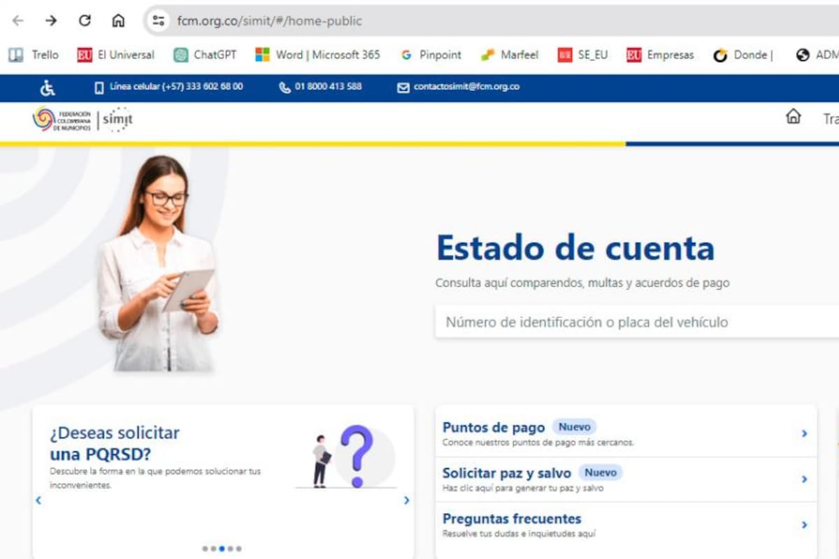 Paso a paso para consultar las multas de tránsito en Colombia